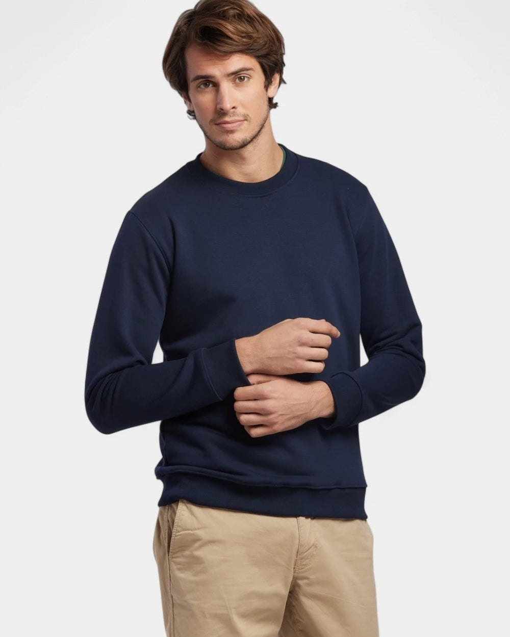 Sweatshirt à col rond Made in France à personnaliser - 36