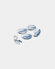 Mini ballon Rugby 16 cm à personnaliser - Multicolore