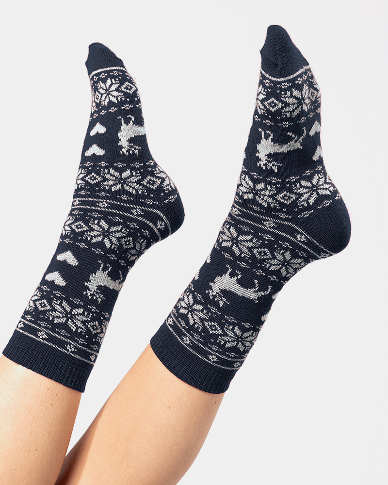 Chaussette d'hiver unisexe à personnaliser - 2