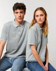Polo vintage unisexe à personnaliser