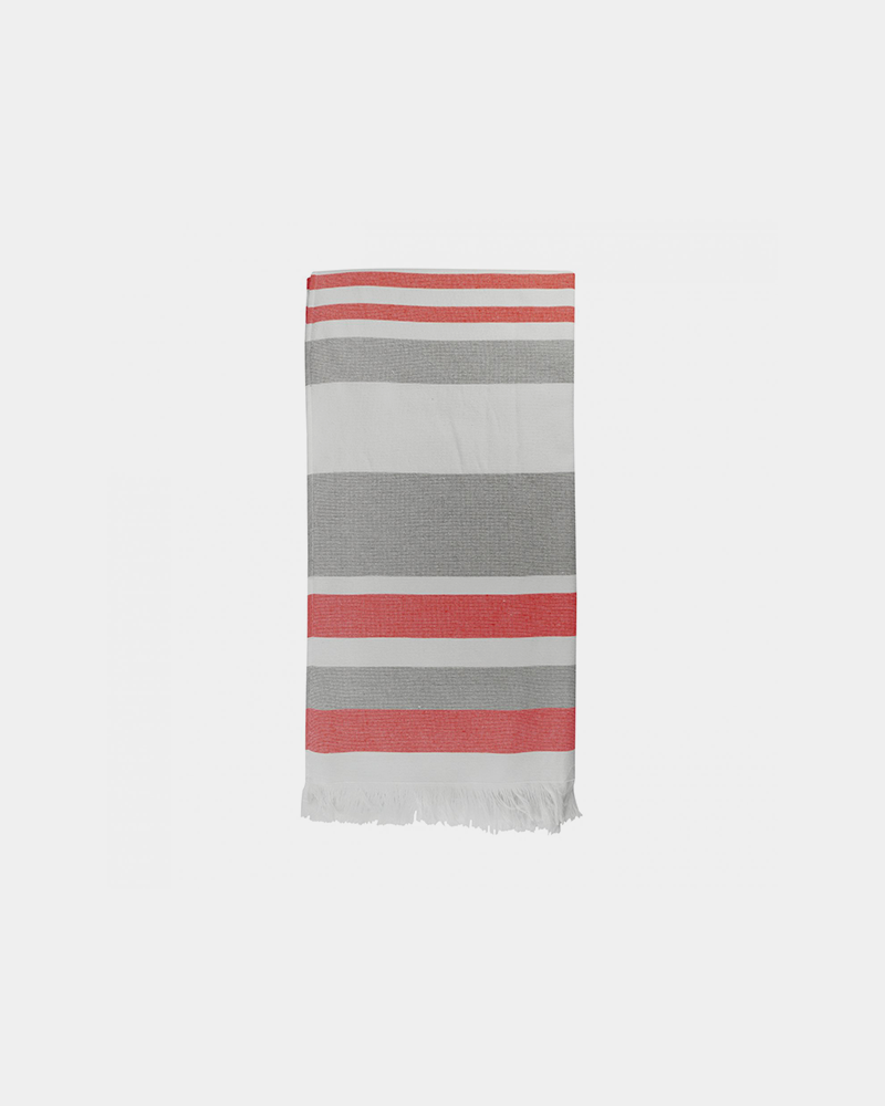 Fouta made in Europe à personnaliser - Rouge