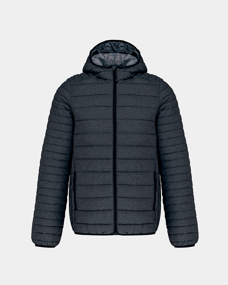 Doudoune avec capuche pour homme à personnaliser - 1