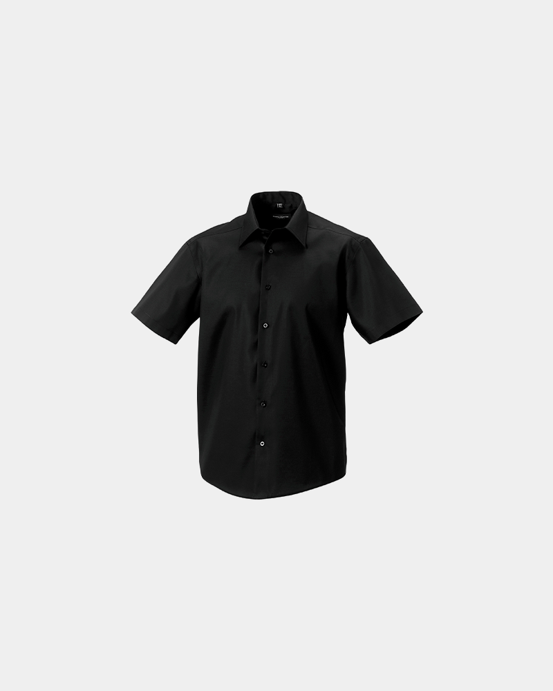 Chemise à manches courtes pour homme - Black