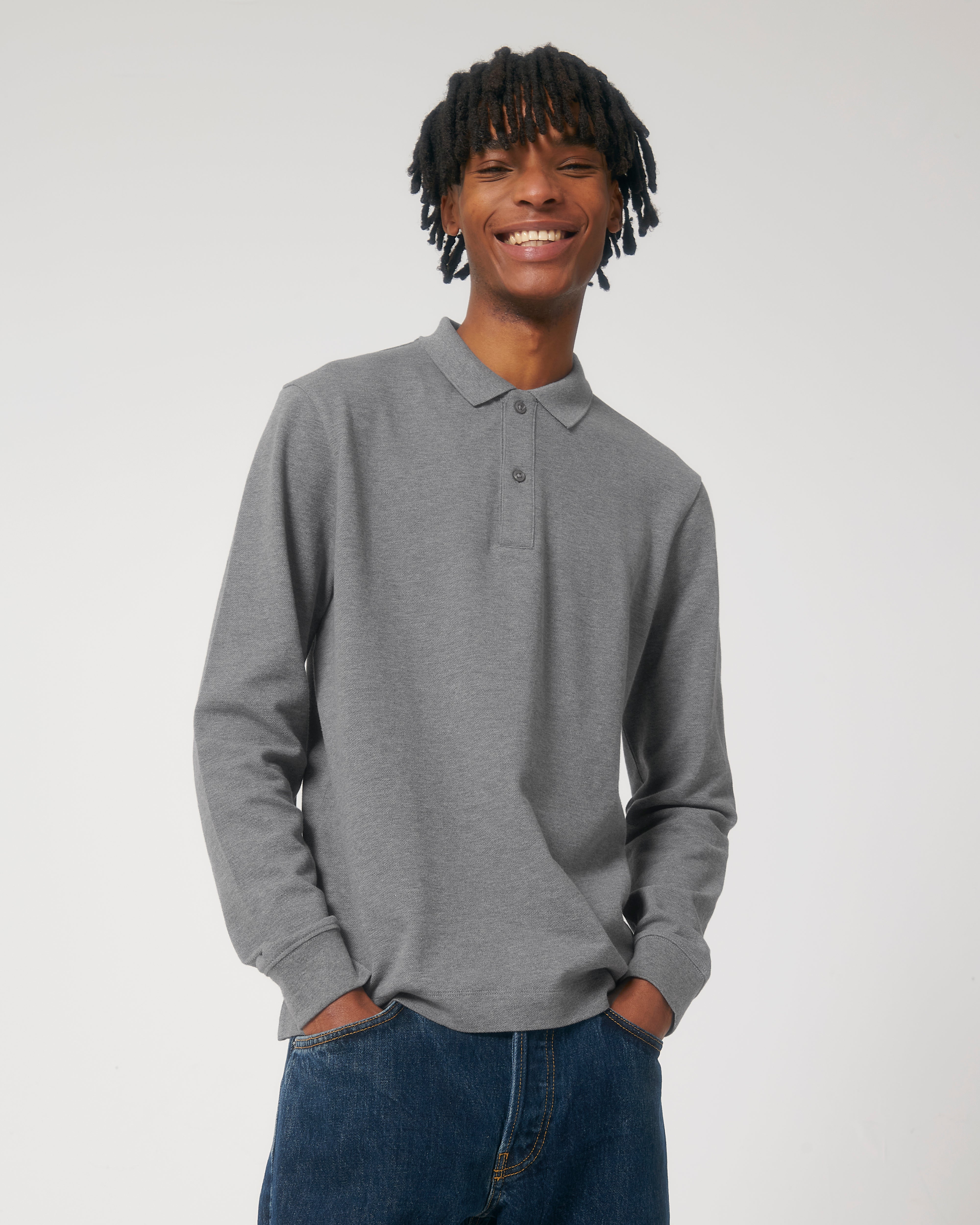 Polo manches longues unisexe personnalisable - 12