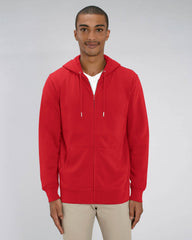 Sweat zippé unisexe personnalisable en coton bio - 6