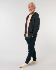 Sweat zippé unisexe personnalisable en coton bio - 20