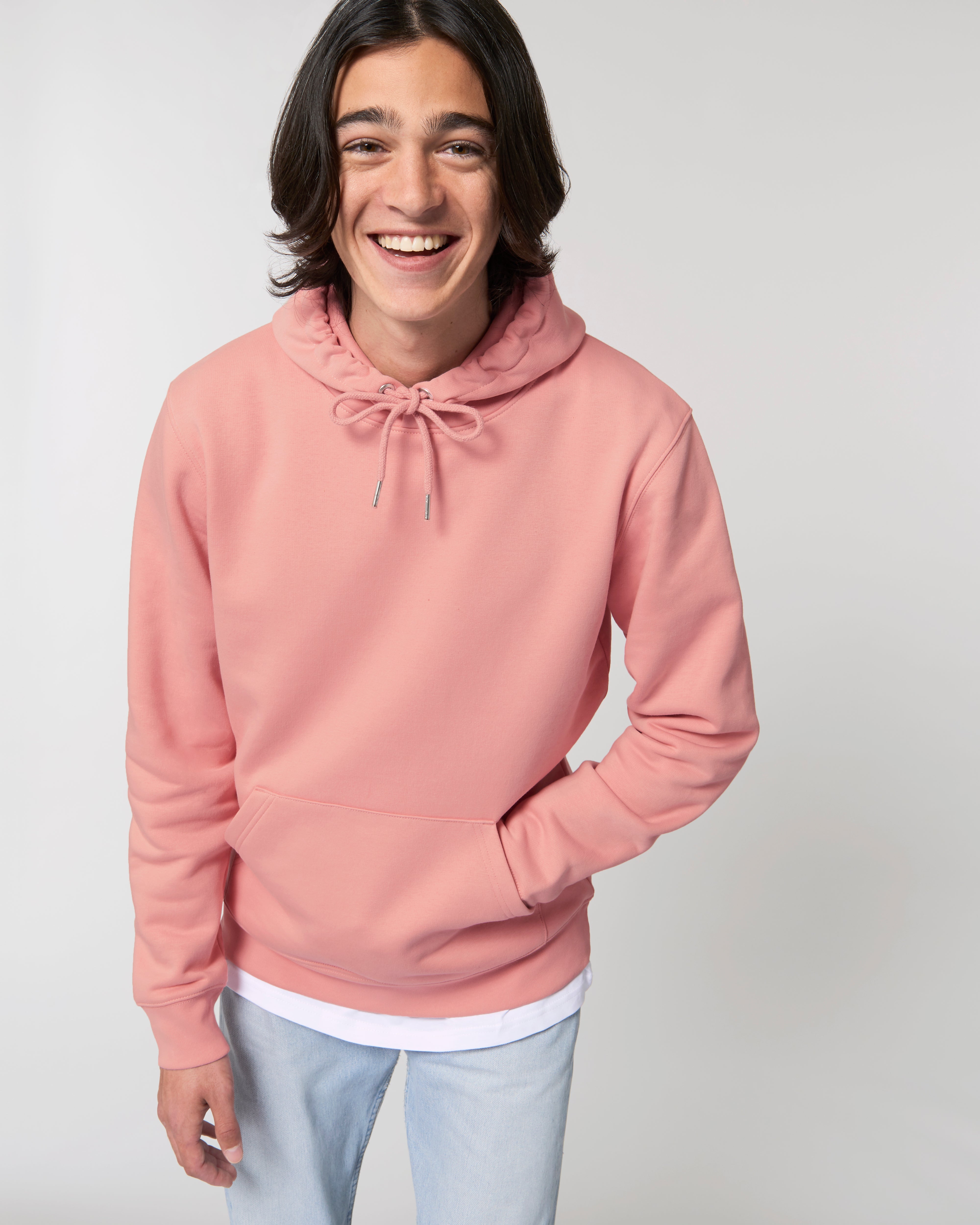 Sweat à capuche iconique à personnaliser en coton bio - 47