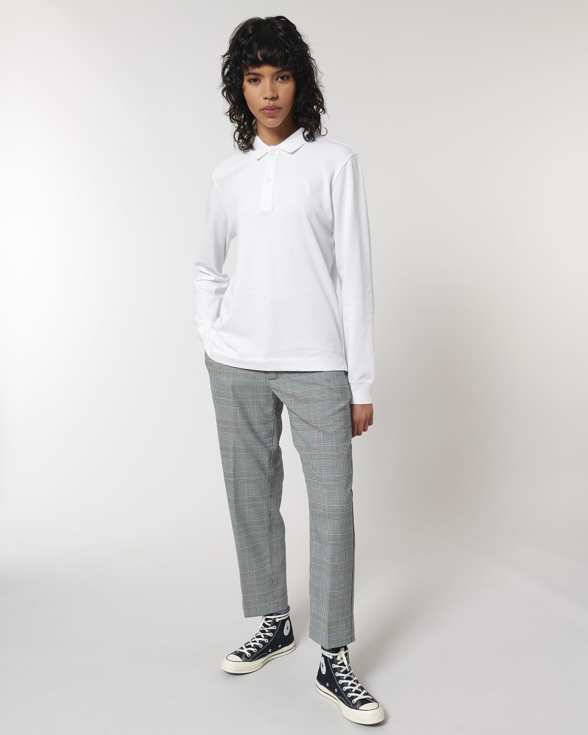 Polo manches longues unisexe personnalisable - 4