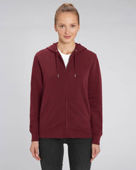 Sweat zippé unisexe personnalisable en coton bio - 7