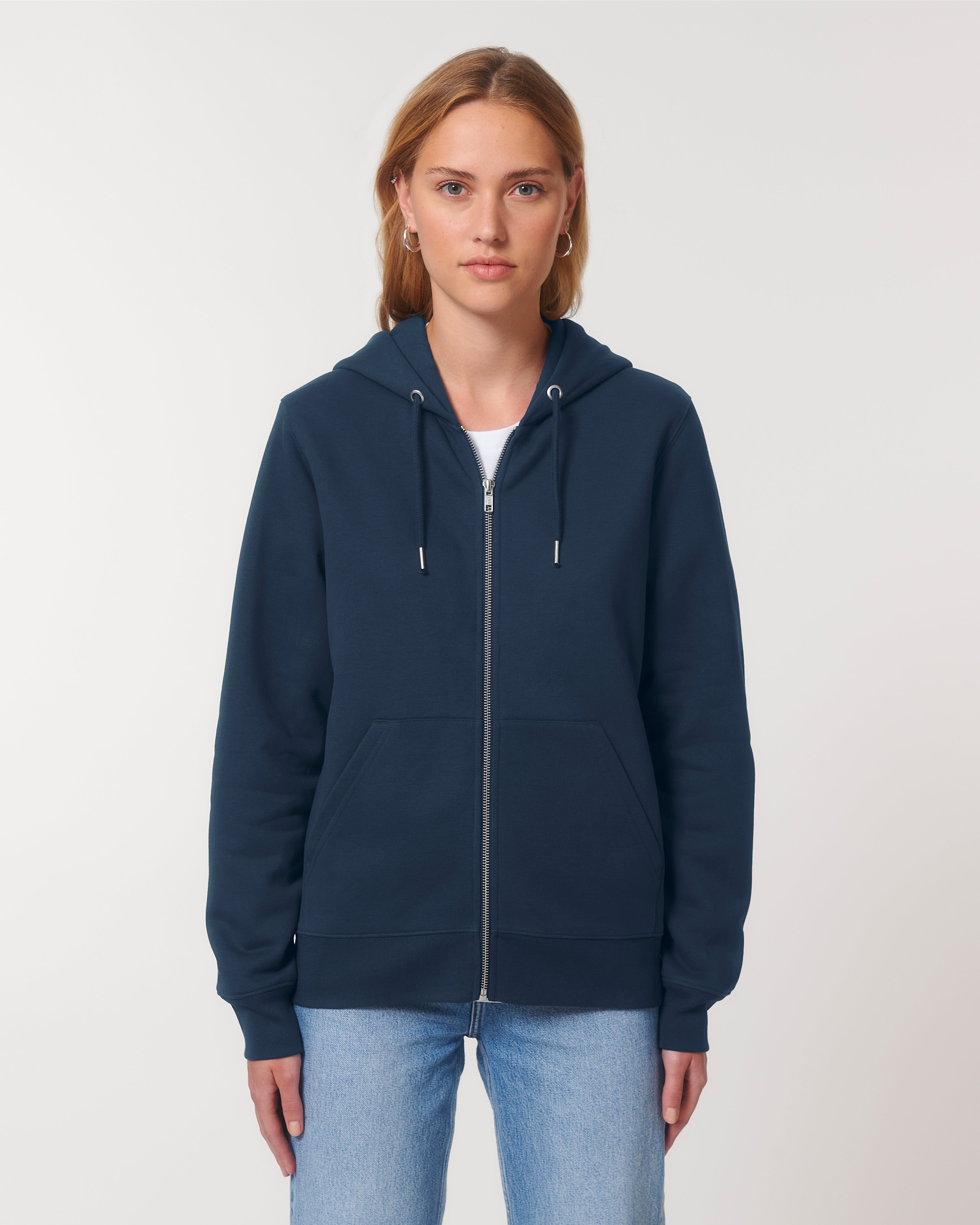 Sweat zippé épais à capuche unisexe personnalisable - 4