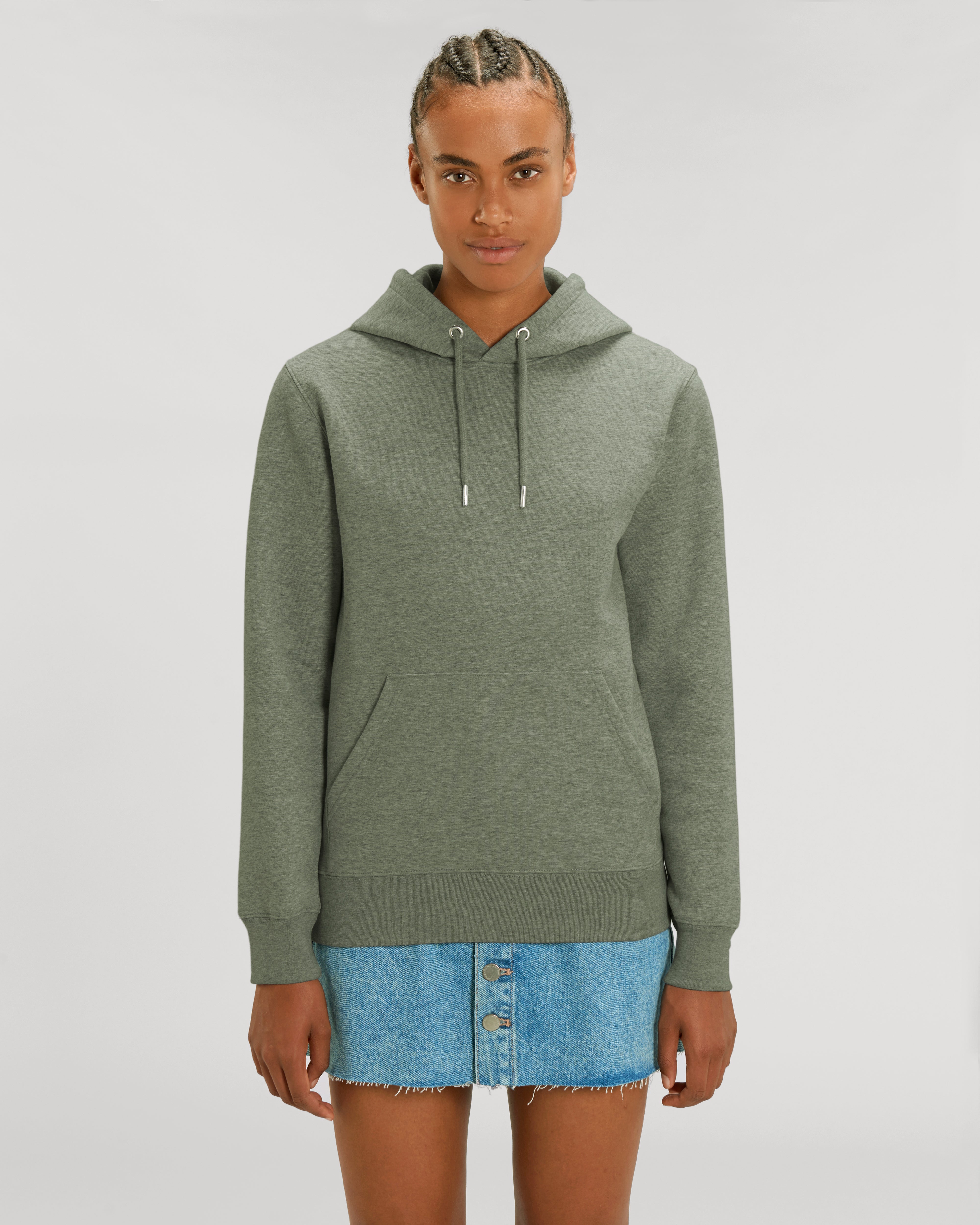 Sweat à capuche iconique à personnaliser en coton bio - 49