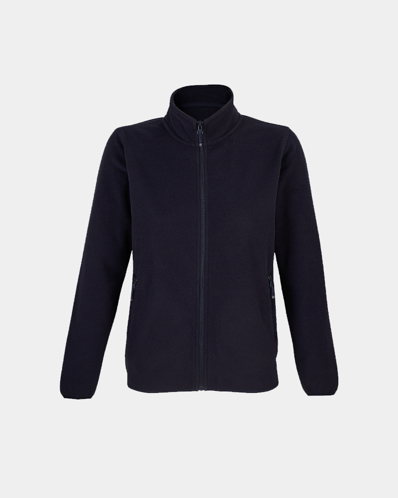 Veste micro polaire homme recyclé personnalisable - Marine